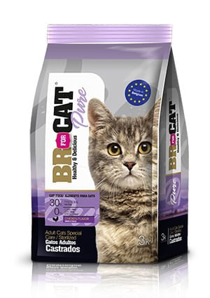 BR for cat para gatos adultos castrados