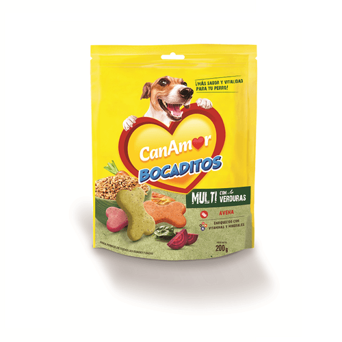 Bocaditos CanAmor multi con verduras