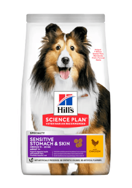 Alimento para perro Hills Adult Sensitive Stomach And Skin