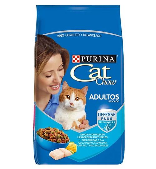 Cat Chow adultos Pescado con prebióticos