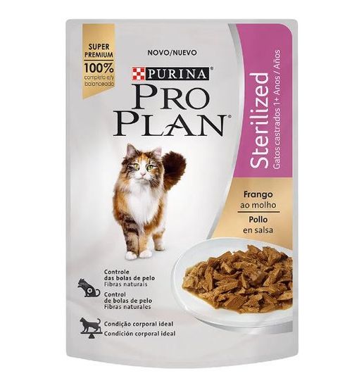 Pro Plan Gatos esterilizados Pollo en salsa