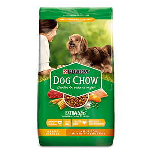 Dog Chow salud visible adultos minis y pequeños