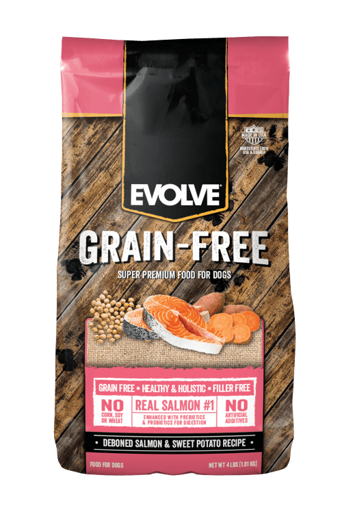 Evolve para perro - Libre de granos sabor a salmón | Alimentación natural y saludable para tu mascota