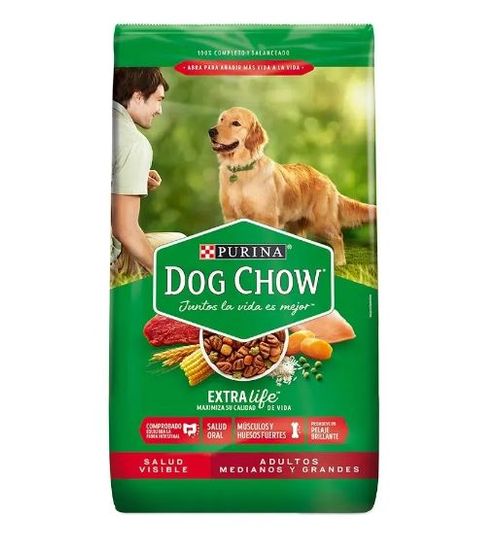 Dog Chow salud visible adultos medianos y grandes