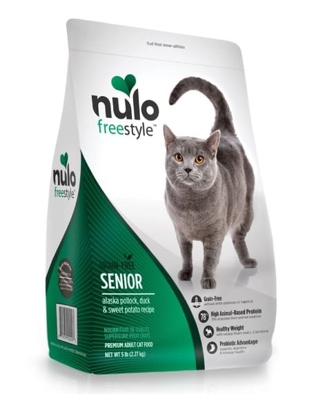 Nulo Cat Fs Grain Free Senior Alaska Pollock, Pato Y Batata