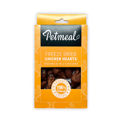 Petmeal Natural Snacks Chicken Hearts