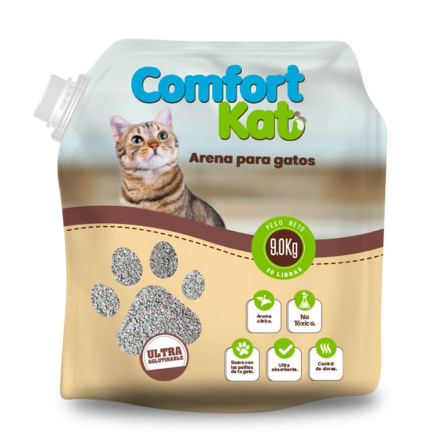 Arena comfort kat | Arena sanitaria para gatos con máximo control de olores