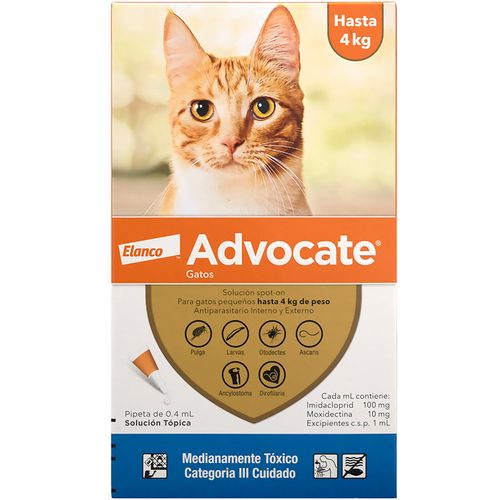 ADVOCATE GATO 0.4ML (0-4KG)