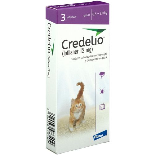 CREDELIO GATO DE 0.5 A 2 KG X 3TAB