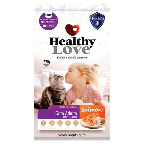 Healthy Love Gatos Adultos Salmón