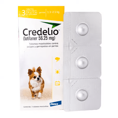 Credelio De 1.3 Kg A 2.5 Kg