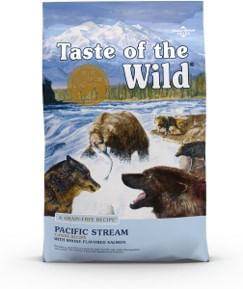 Taste of the wild pacific stream canine para perro sabor a salmón ahumado