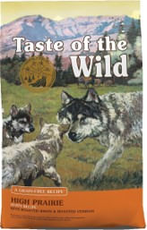 Taste of the wild High Prairie Puppy para perro cachorro sabor a venado y bisonte asado