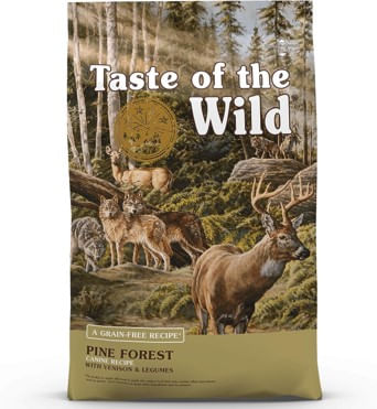 Taste of the wild Pine Forest Canine para perro con venado y legumbres