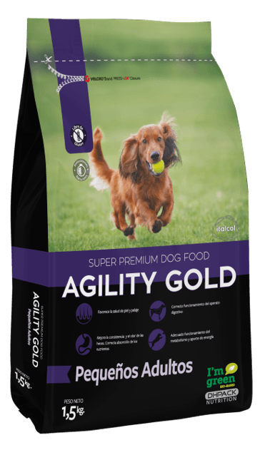 Agility Gold para perros adultos de razas pequeñas