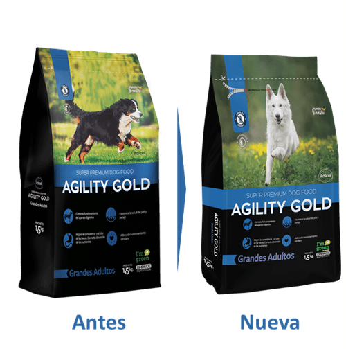 Agility Gold para perros adultos de razas grandes y medianas