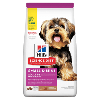 Hills Small Paws para perros adultos de razas pequeñas sabor a cordero y arroz