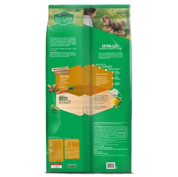 7702521656812 Manchas Purina Dog Chow Extra Life para perros adultos de razas pequeñas y minis