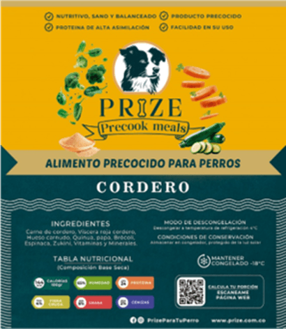 Prize Precook Sabor A Cordero Alimento Horneado Para Perro