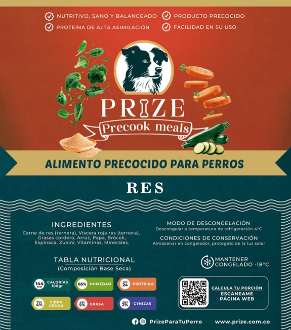 Compra en Manchas Prize Precook Sabor A Carne Alimento Horneado Para Perro 7709274243603